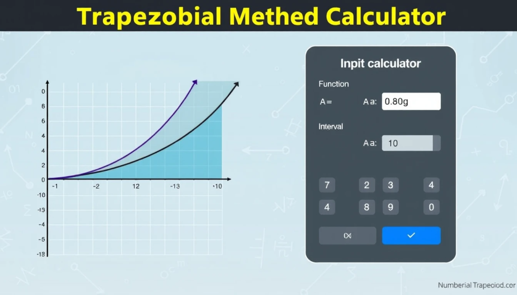 Trapezoidal Method Calculator